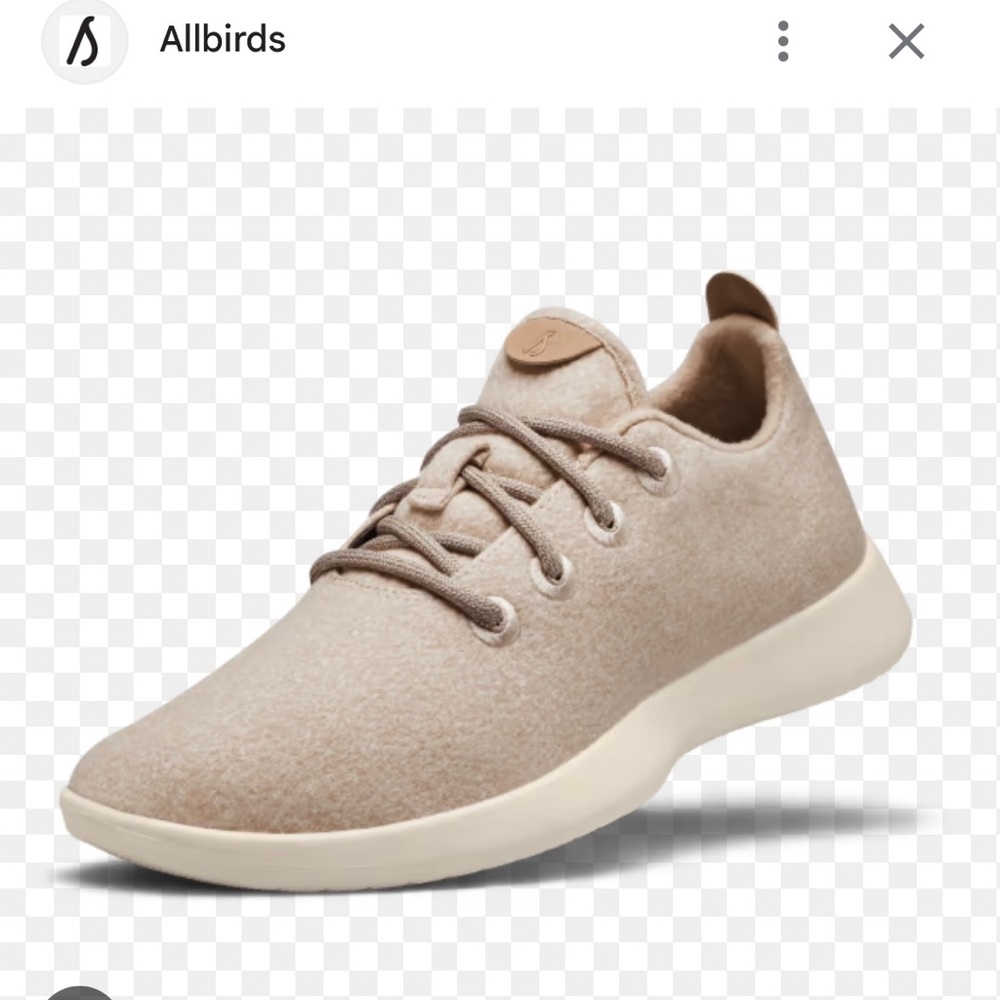 AllBirds Wool Runners Tuke French Fry Size 7